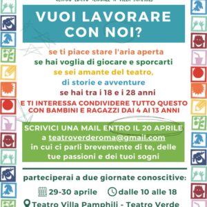 VUOI LAVORARE CON NOI? VUOI LAVORARE CON NOI?
